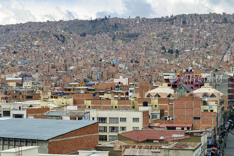 拉巴斯， 玻利维亚城市景观
